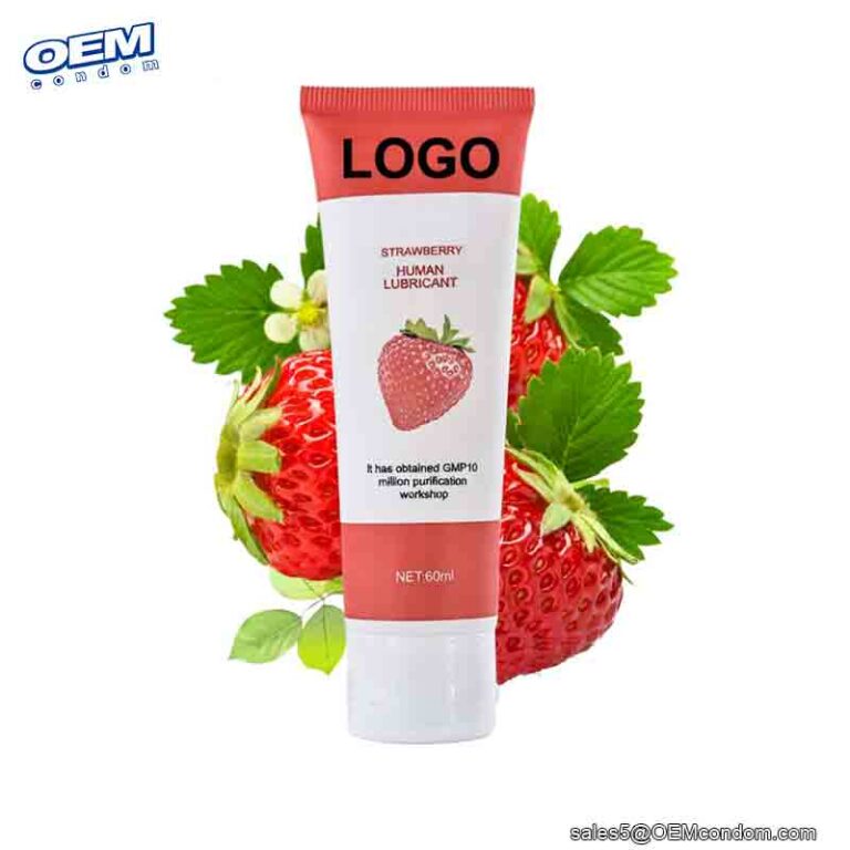 Private Label Fruit Flavor Sex Lubricant Sexual Massage Manufacturer