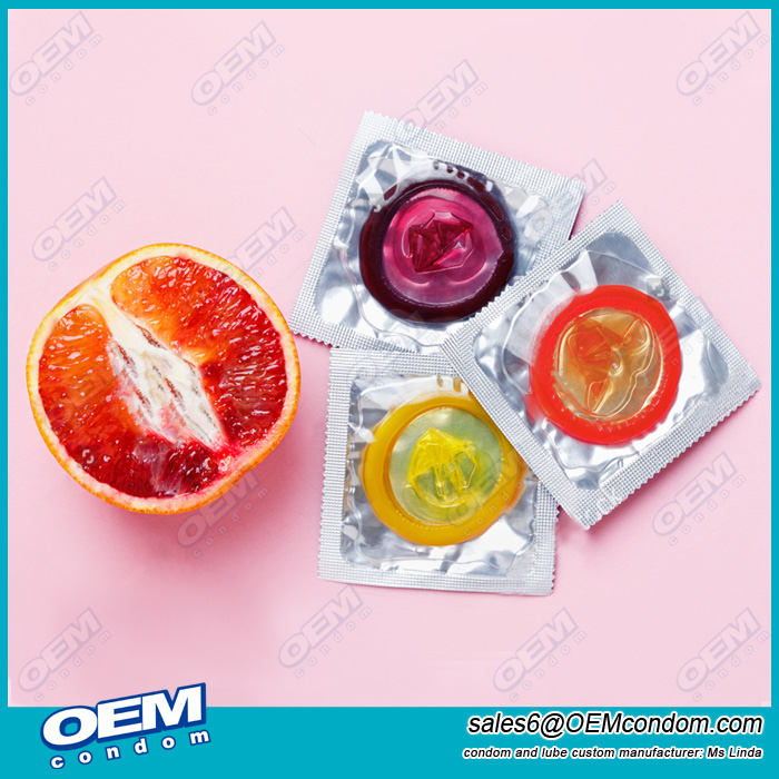 OEM Flavored Condom Brand with CE