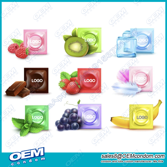 Custom extra thin flavoured condom supplier