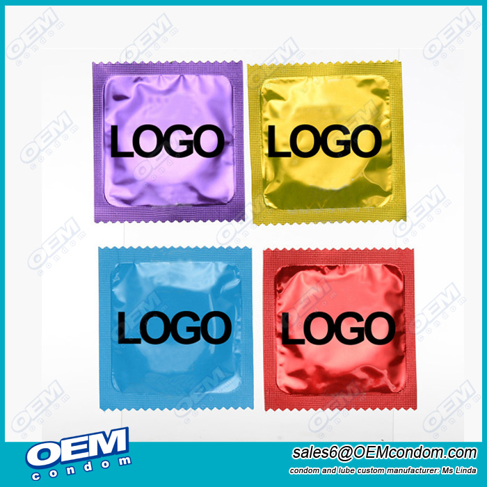 Custom bulk condones private label logo promotion condoms with small MOQ
