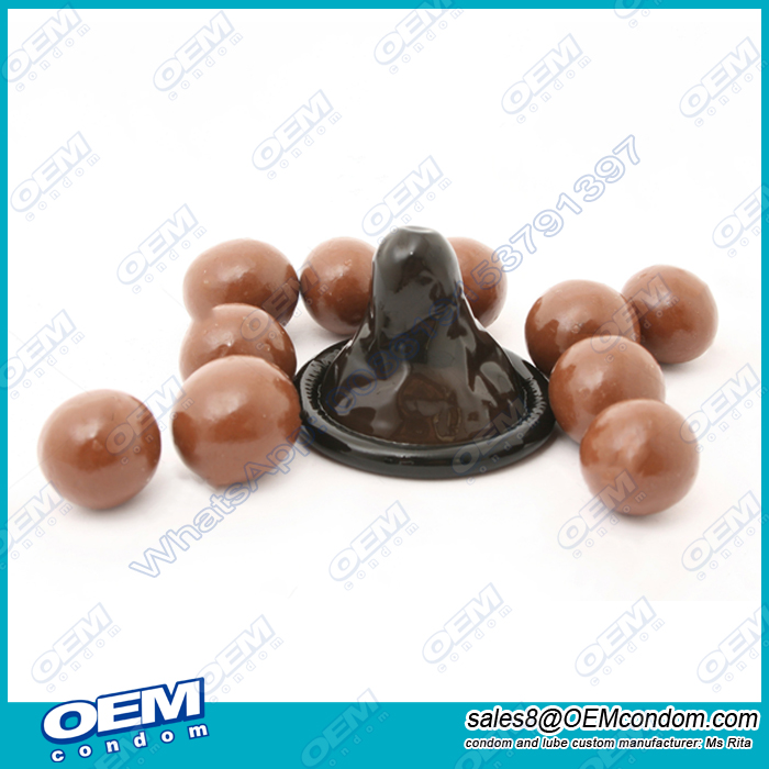 chocolate flavored condoms,OEM flavored condoms factory,custom brand flavor condom