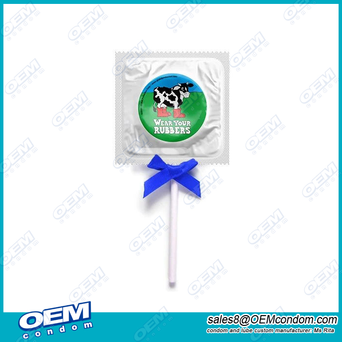 lollipop lubricated condom,funny lollipop condom,OEM Private Label Lollipop Condom