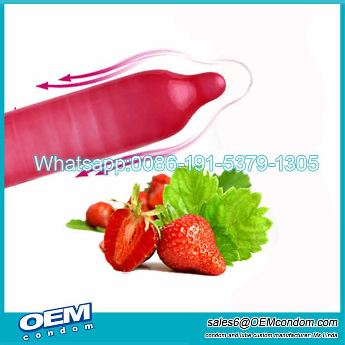 Different Flavored Condom with OEM brand Factory