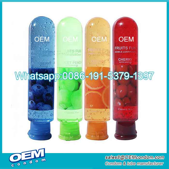 Premium Edible Lube Water Based Personal Lubricant