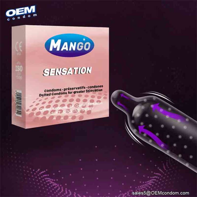 Dotted Condoms Premium Lubricated Latex Condom