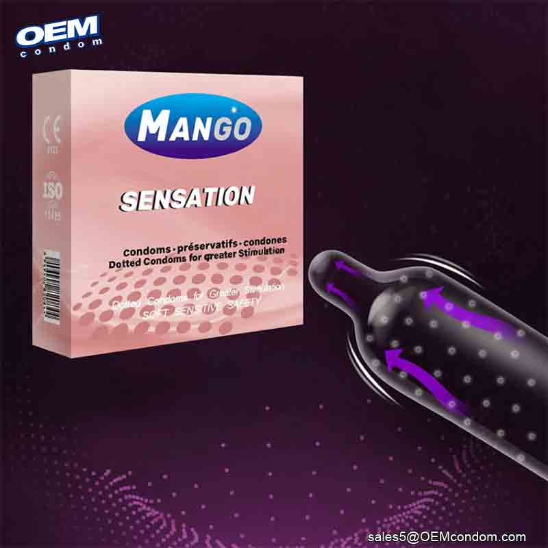 Dotted Condoms Premium Lubricated Latex Condom