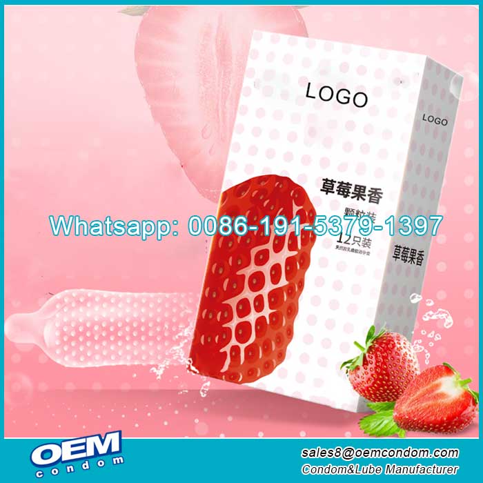 Custom Oem Flavored Condoms For Men supplier