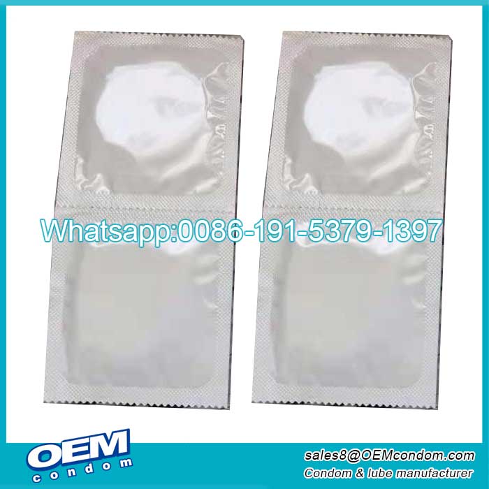 white condom