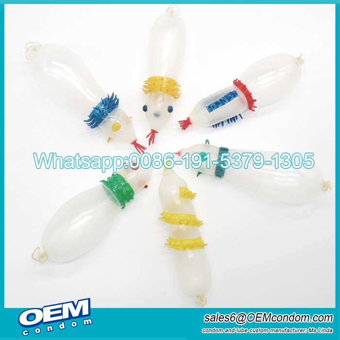 OEM Logo Male Spike Condoms Producer