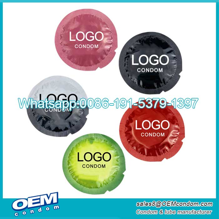 Top Quality Round Foil Wrapper Condom Factory