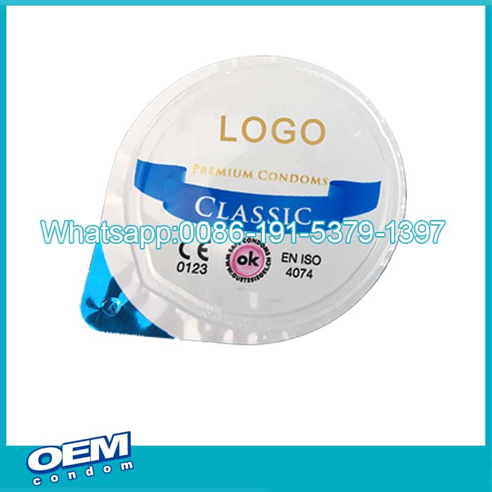 Premium Condom Custom Logo With Buttercup Condom Package