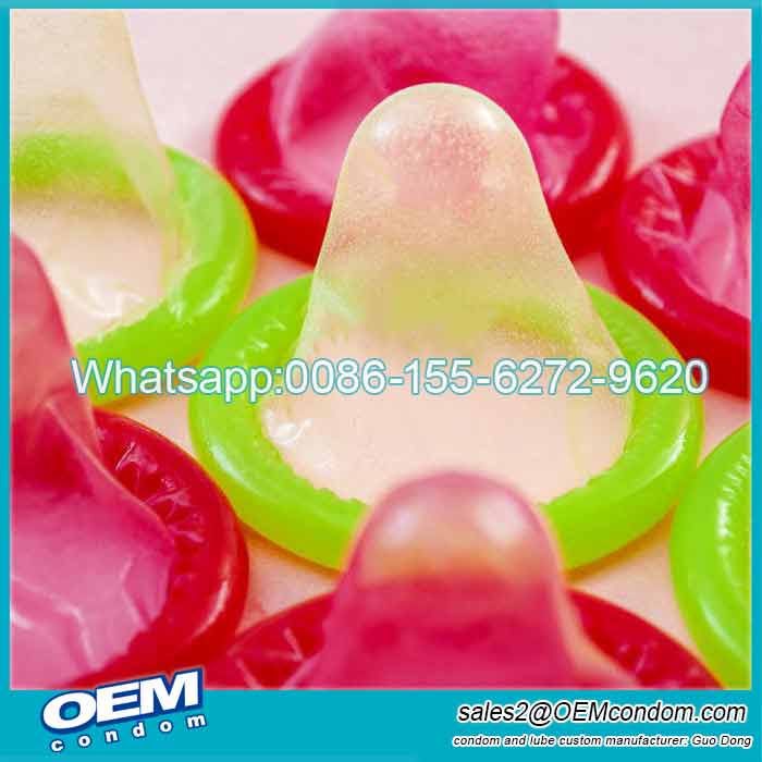 Variety of color condom manufacturer in China