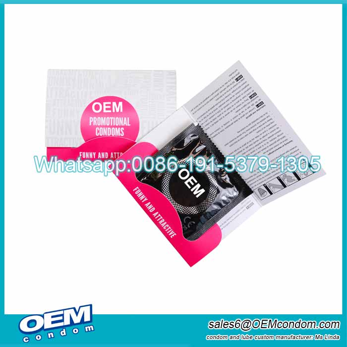Private label logo promotion custom condoms factory