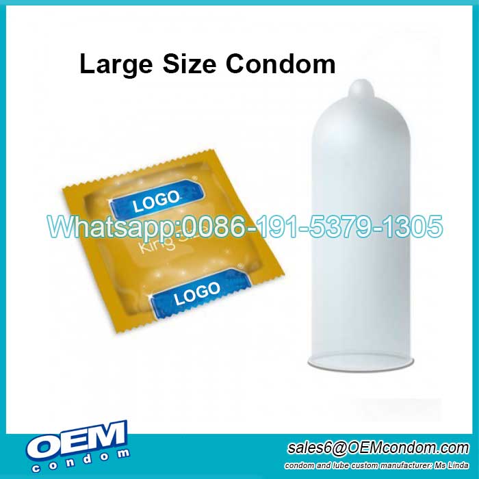 MAXX Plus size condom, XXL large size condom manufacturer, Custom logo plus size condom