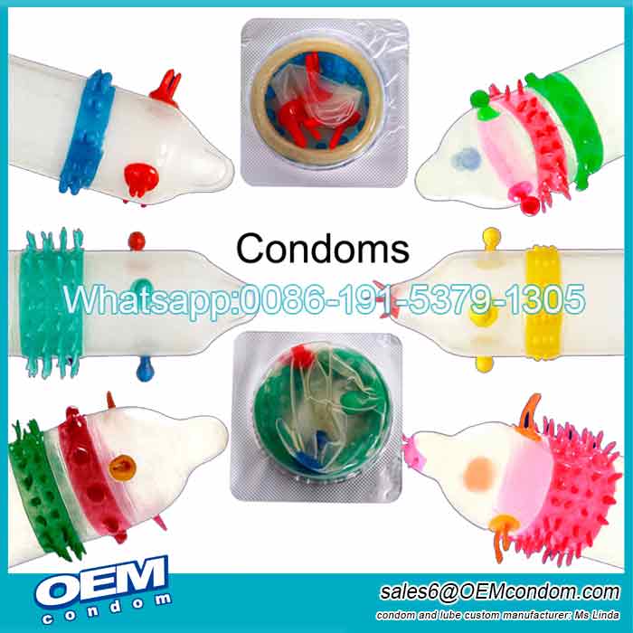 Custom french tickler condom for men supplier