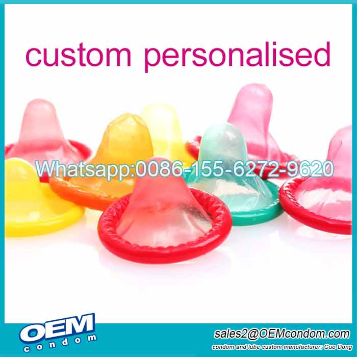 custom personalised condom with your own logo