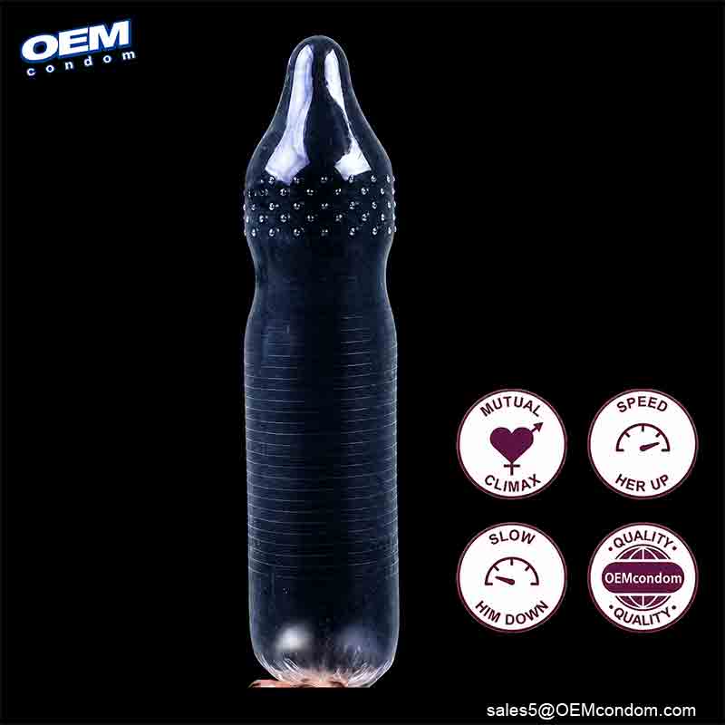 Factory OEM mutual pleasure textured condom