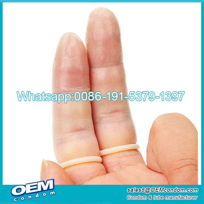 custom finger condom