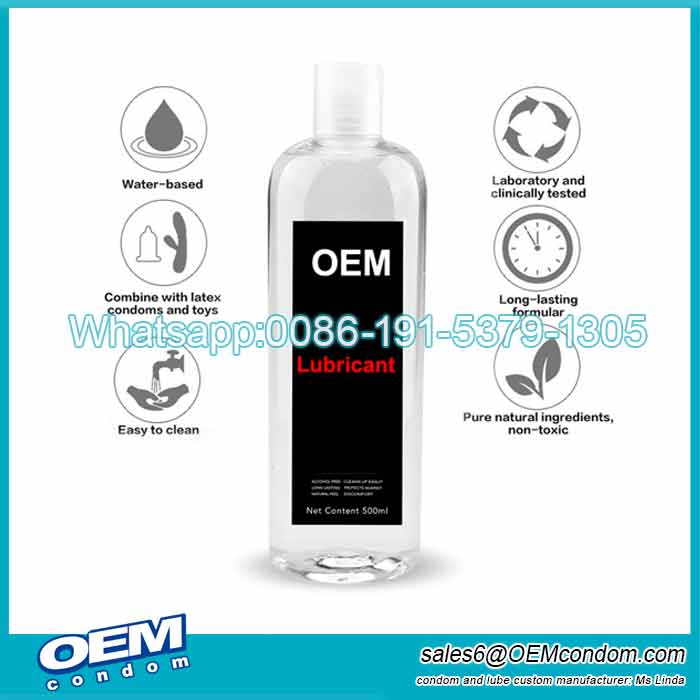 Custom personal lubricant manufacturer, OEM water based lubricant supplier