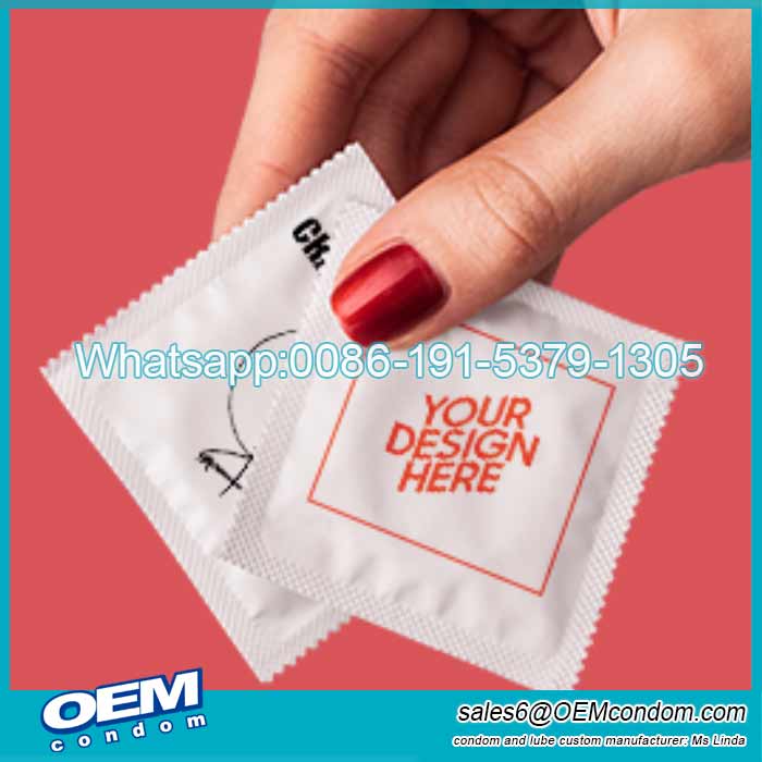 Custom personal brands condom for men