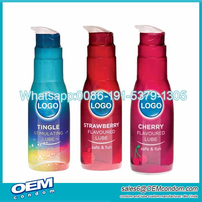 Flavored lubricant, OEM brand water based lube, sex lubricants producer