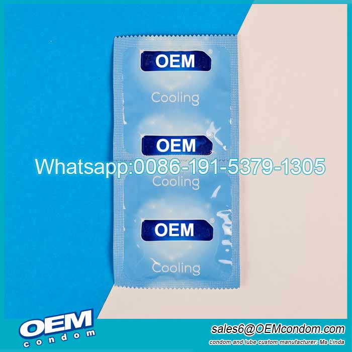 Custom condom logo condoms for men bulk