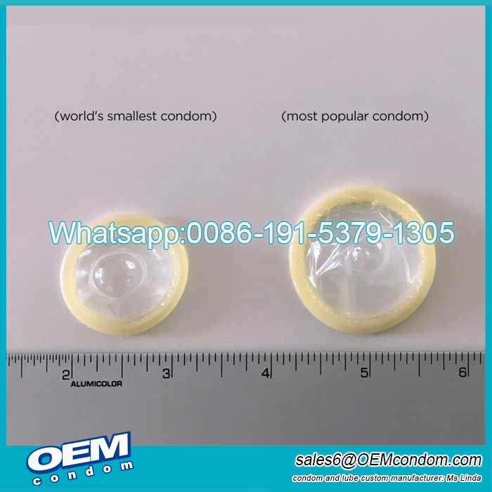 Snug fit small size Condom producer with OEM service