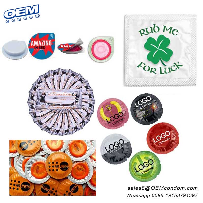 custom printed aluminum foil condoms
