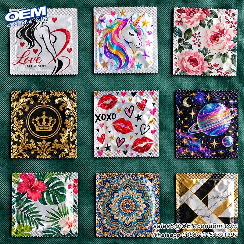 Custom Printed Condoms with Private Label Logo & Slogan – Low MOQ